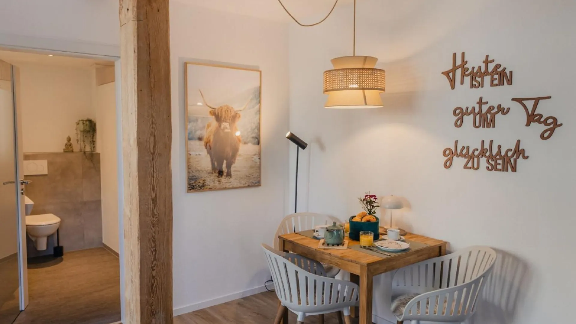 Mainterrasse Boardinghouse Am Fluss Klimatisierte Apartments Mit 80Qm Terrasse Miltenberg