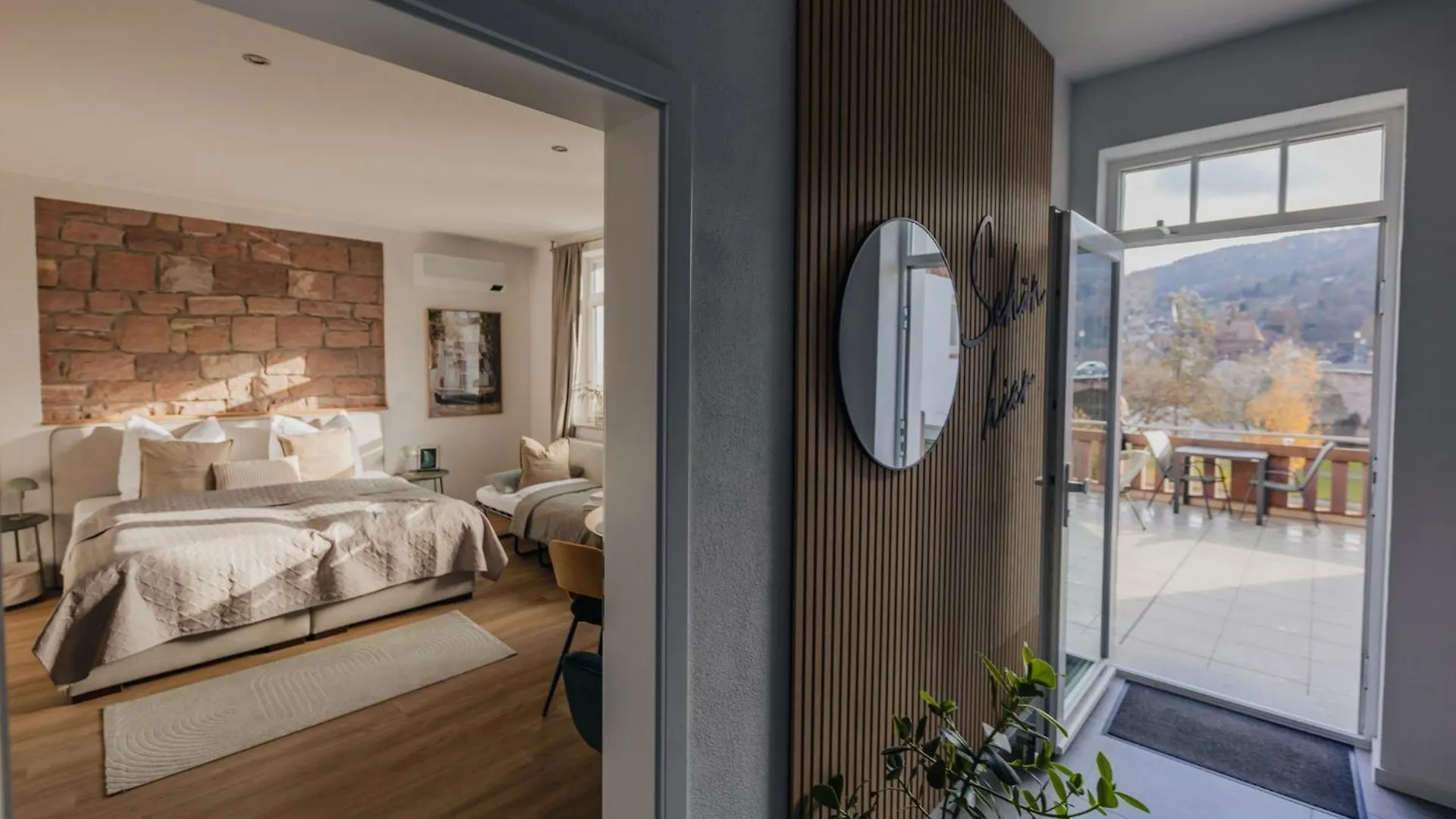 Mainterrasse Boardinghouse Am Fluss Klimatisierte Apartments Mit 80Qm Terrasse Miltenberg 0*,  Deutschland